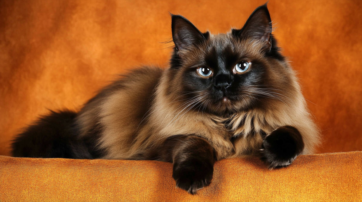 Brown Ragdoll Cat